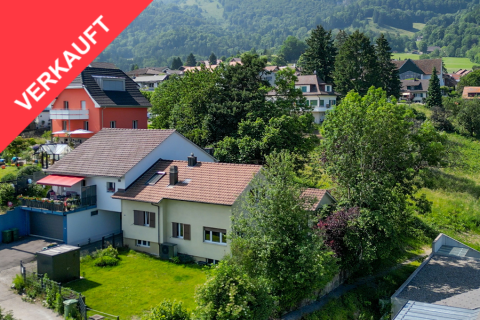 Charmantes 6.5-Zimmer-Einfamilienhaus mit grossem Garten und Weitblick