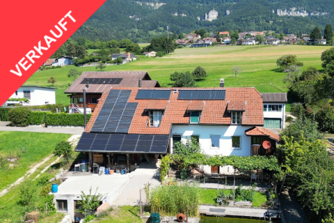 Traumhaft saniertes Bauernhaus mit Alpenblick und Schwimmteich